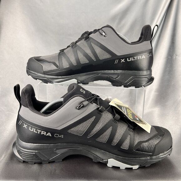 Salomon X Ultra 4 GTX Hiking Sneakers Men's 12 Wide Walking Trail Shoes Gorpcore - Picture 15 of 17